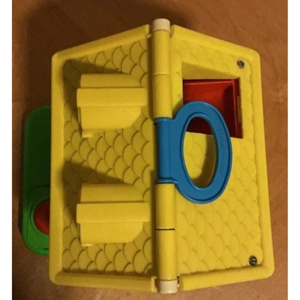 Vintage Fisher Price Discovery Cottage Jumbo People 136 House 1984 U.S.A. - Picture 5 of 16